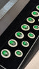 Emerald CZ Crest Sherwani/Jodhpuri Buttons