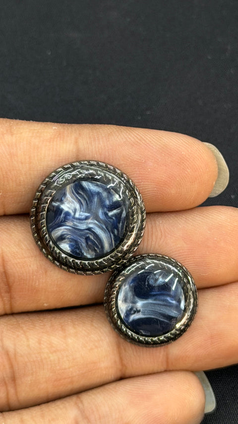 Blue Knight Sherwani/Jodhpuri Buttons