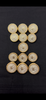 Emblem Gold-White Sherwani/Jodhpuri Buttons