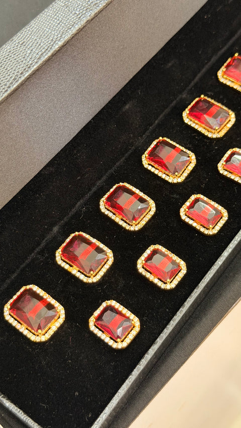 Ruby legacy Sherwani/Jodhpuri Buttons
