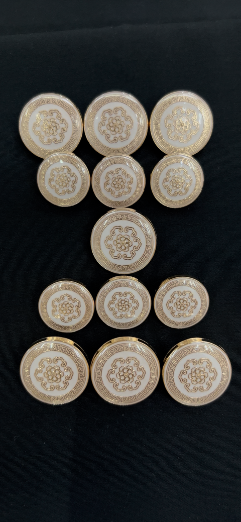 Nooré Sherwani/Jodhpuri Buttons