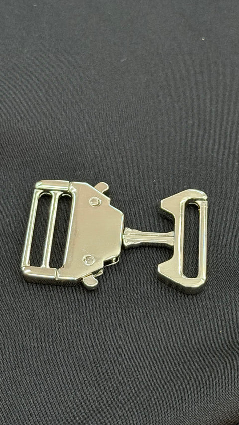 Italian Suit Silver Buckle