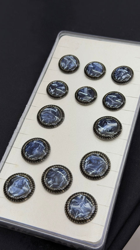 Blue Knight Sherwani/Jodhpuri Buttons