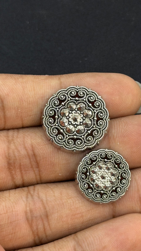 Titanium Spike Sherwani/Jodhpuri Buttons