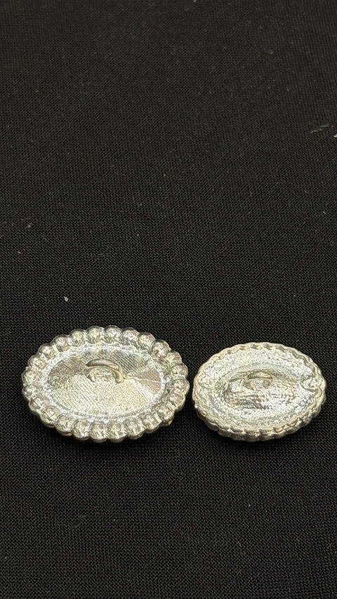 Emerald CZ Crest Sherwani/Jodhpuri Buttons