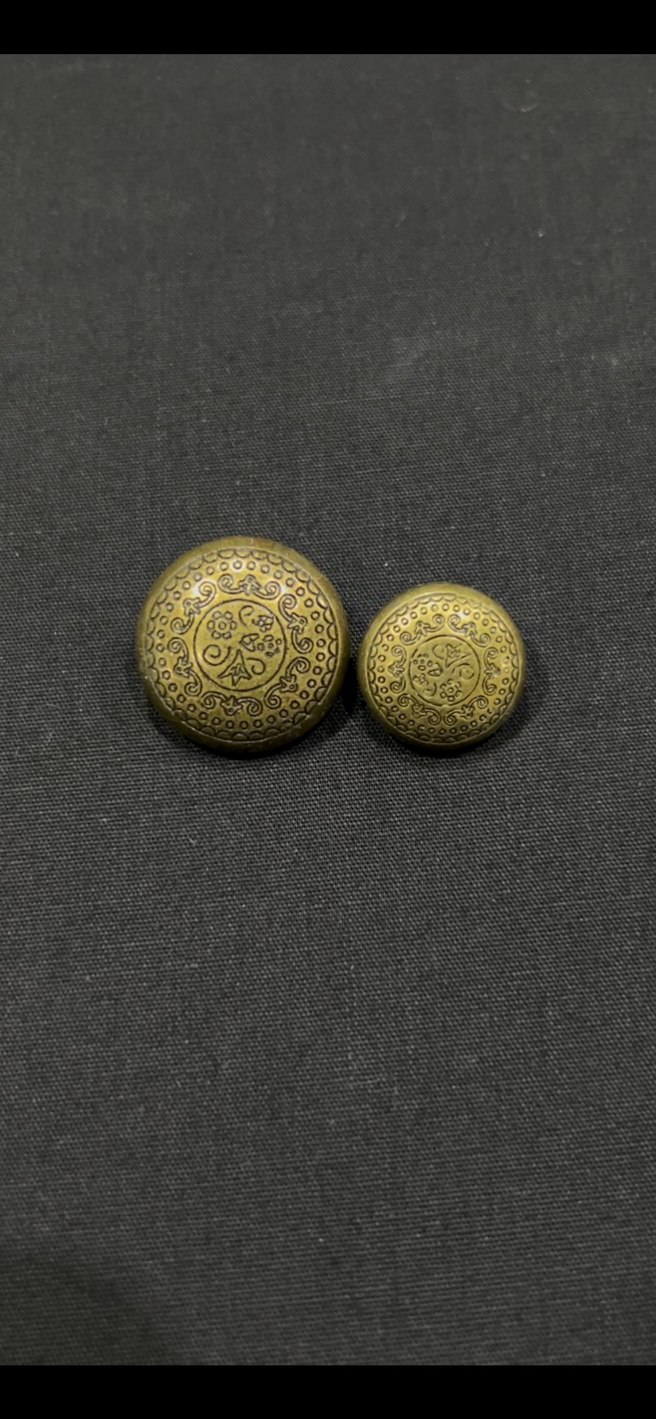 Vintage Green Sherwani/Jodhpuri Metallic Buttons