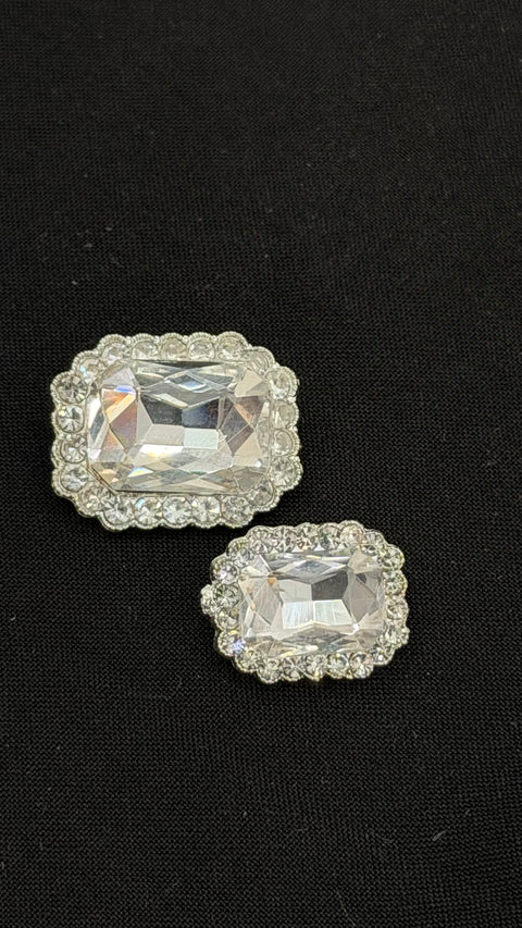 Rhinestone CZ Sherwani/Jodhpuri Buttons