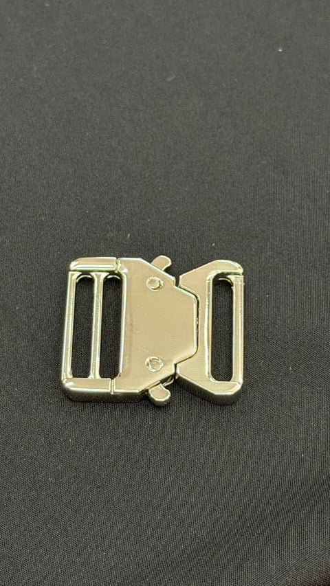 Italian Suit Silver Buckle