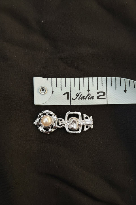 Ranveer Singh Inspired Buckle Silver