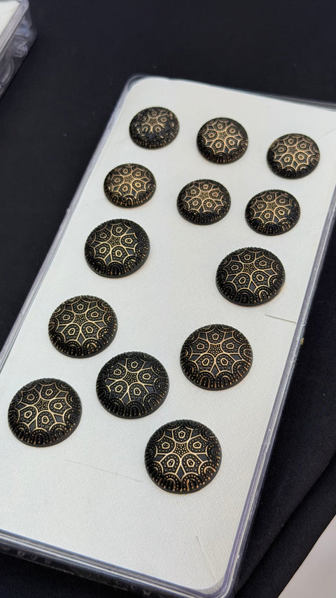 La Noir Sherwani/Jodhpuri Buttons